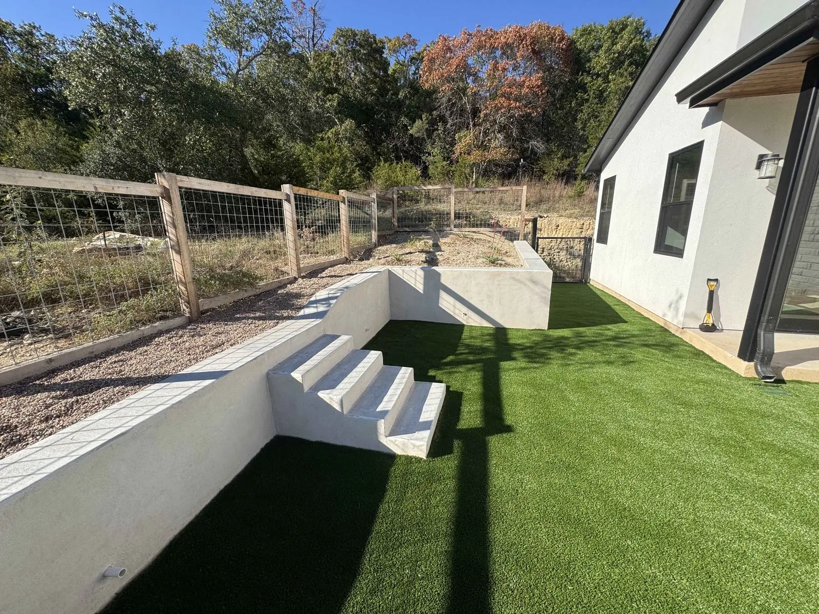Artificial Turf Courtyard